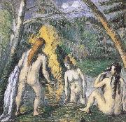 Paul Cezanne Three Bathers (mk35) France oil painting artist